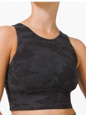 Lululemon Stronger As One - High Neck Long Line Bra